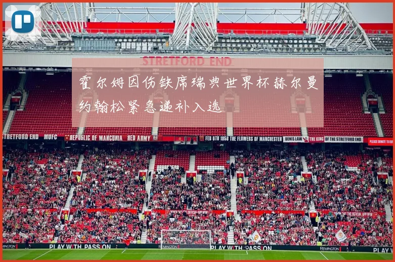 霍尔姆因伤缺席瑞典世界杯赫尔曼约翰松紧急递补入选